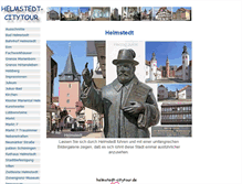 Tablet Screenshot of helmstedt-citytour.de